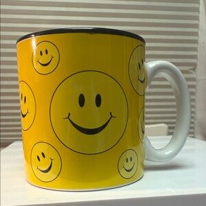 Yellow Smiley Face Mug